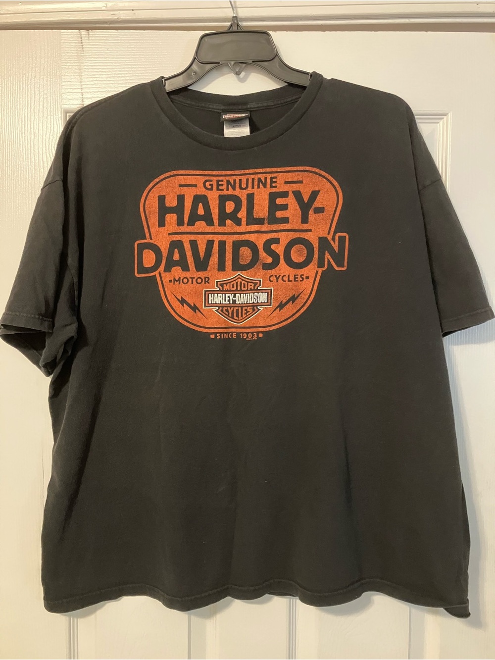 Harley-Davidson of Manila Philippines Black Short Sleeve Shirt Mens Size 2XL